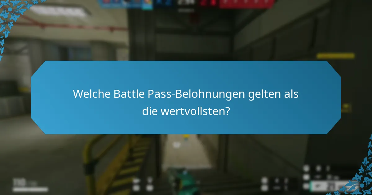 Welche Rolle spielt das Feedback der Spieler bei der Gestaltung der Battle Pass-Belohnungen?